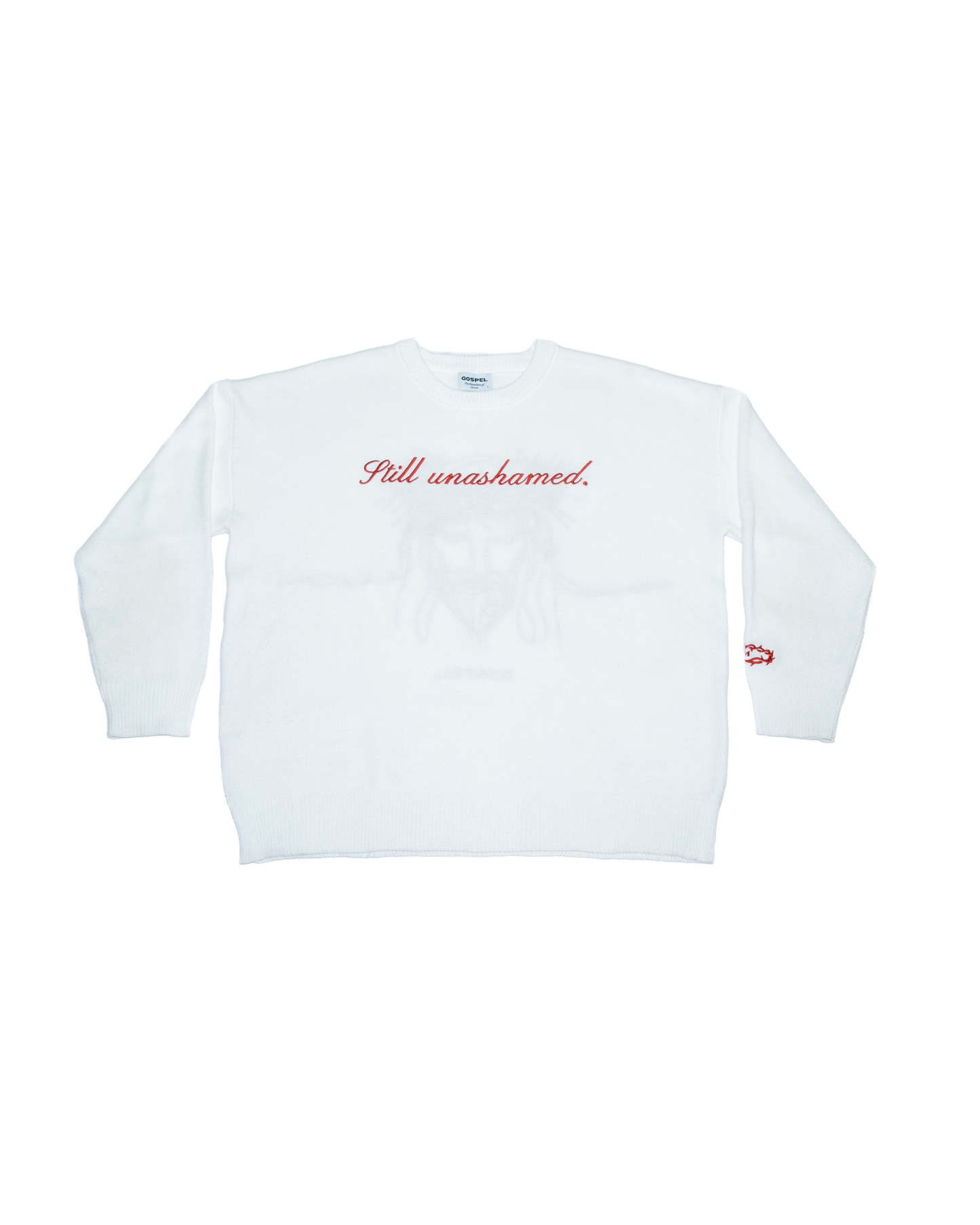 STILL UNASHAMED SWEATER - WHITE