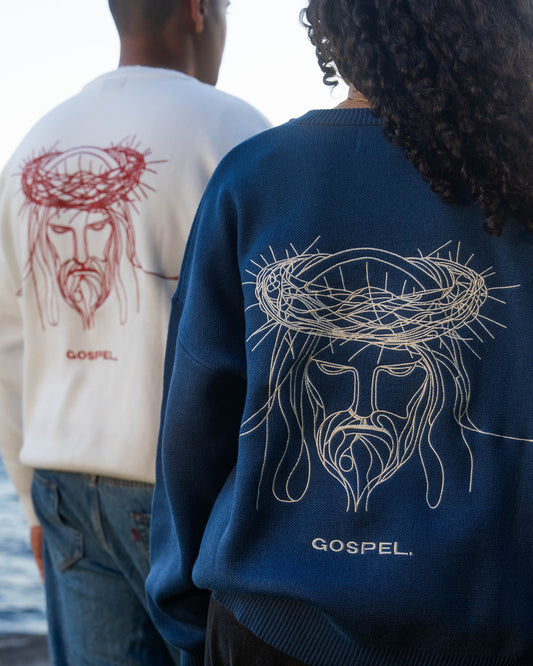 STILL UNASHAMED SWEATER - NAVY