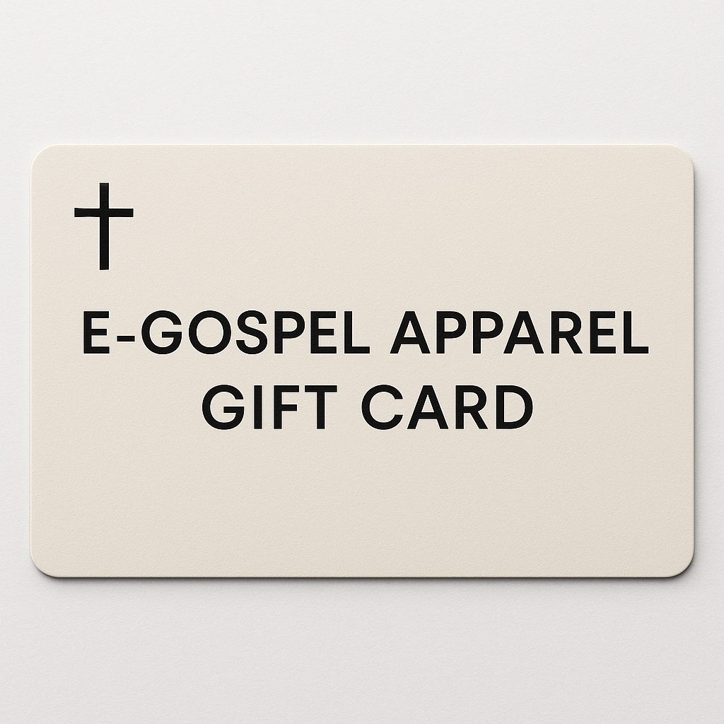 ✝️ E-Gospel Apparel Gift Card