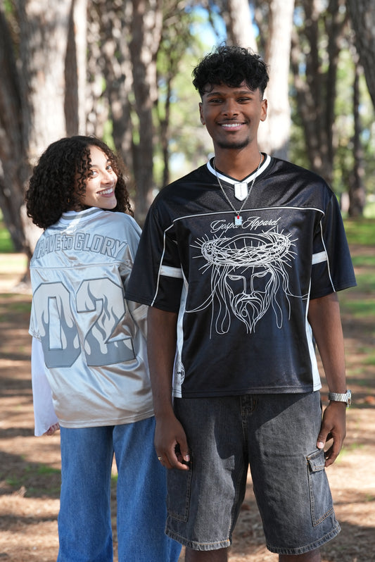 THE SILVER JESUS JERSEY