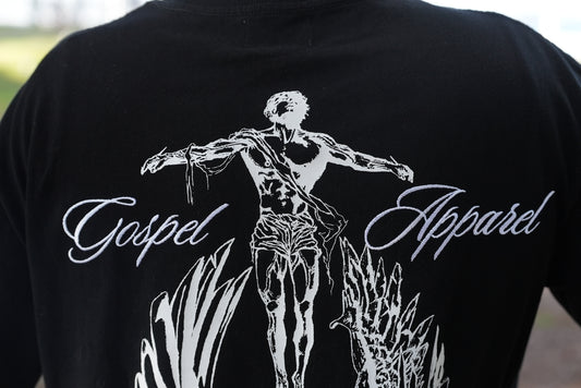 BLACK GRAVE TO GLORY BOXY T-SHIRT