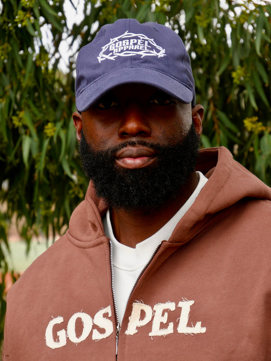 Navy Gospel Hat
