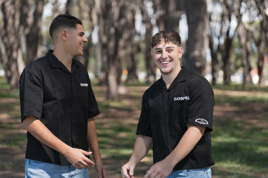 BLACK GRAVE TO GLORY BUTTON UP