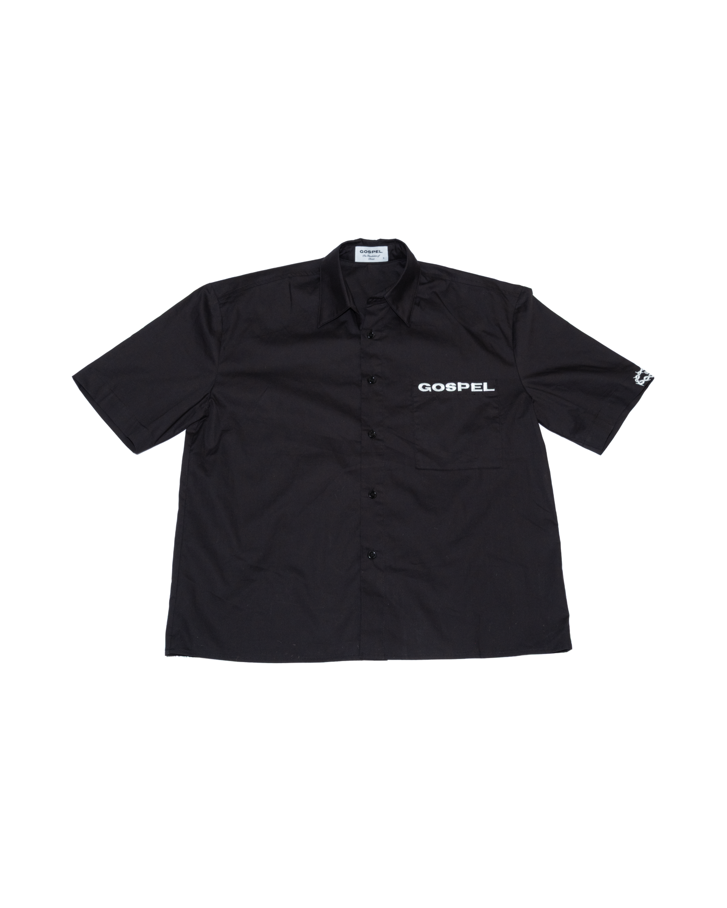 STILL UNASHAMED BUTTON UP - BLACK