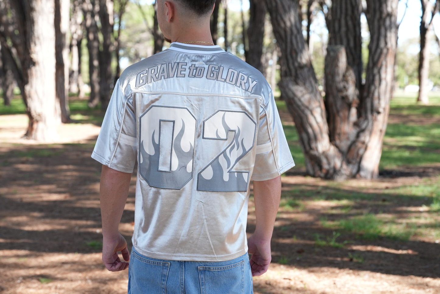 THE SILVER JESUS JERSEY