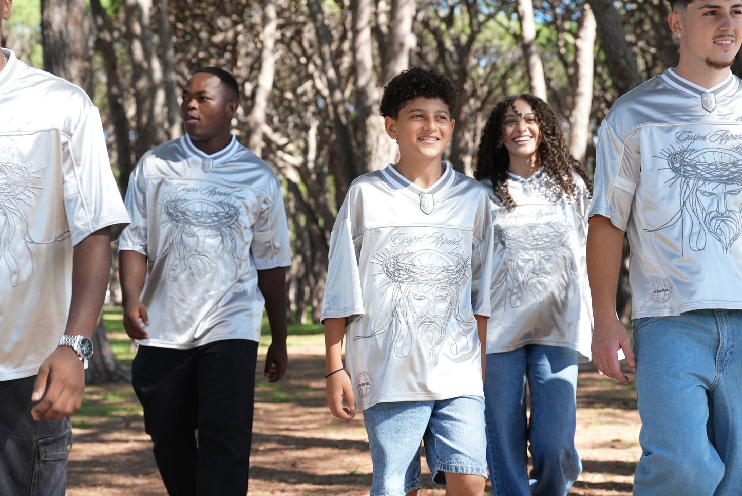 THE SILVER JESUS JERSEY