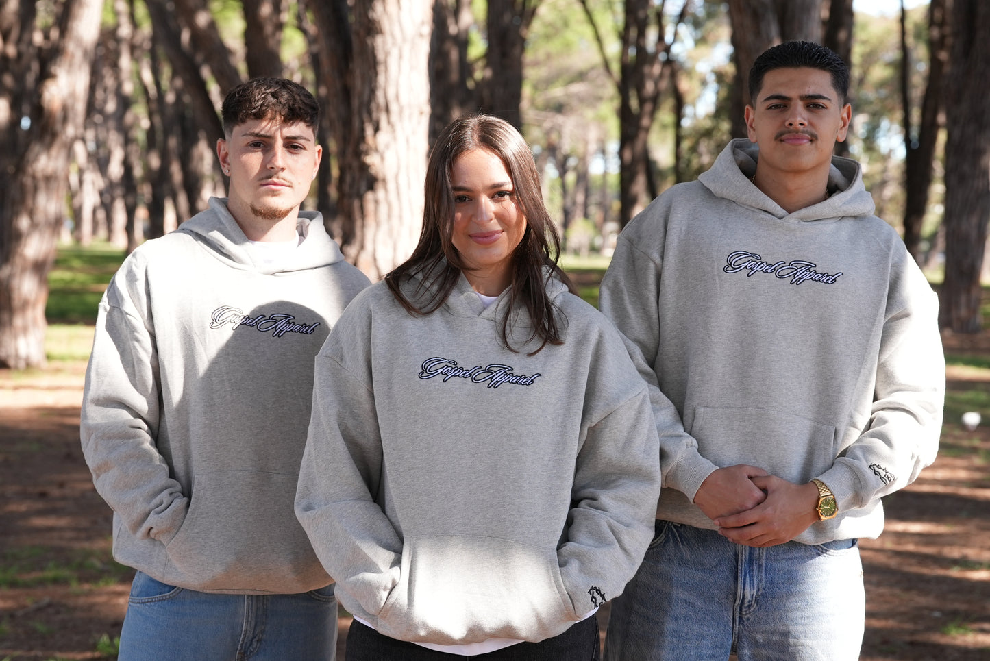 GREY GRAVE TO GLORY HOODIE