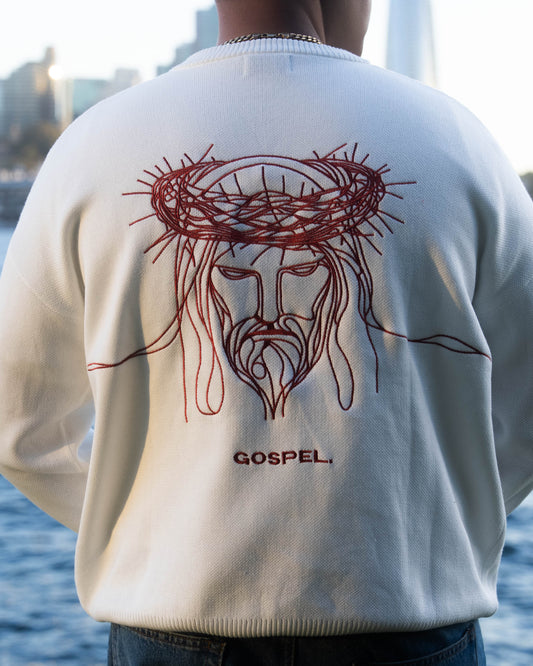 STILL UNASHAMED SWEATER - WHITE