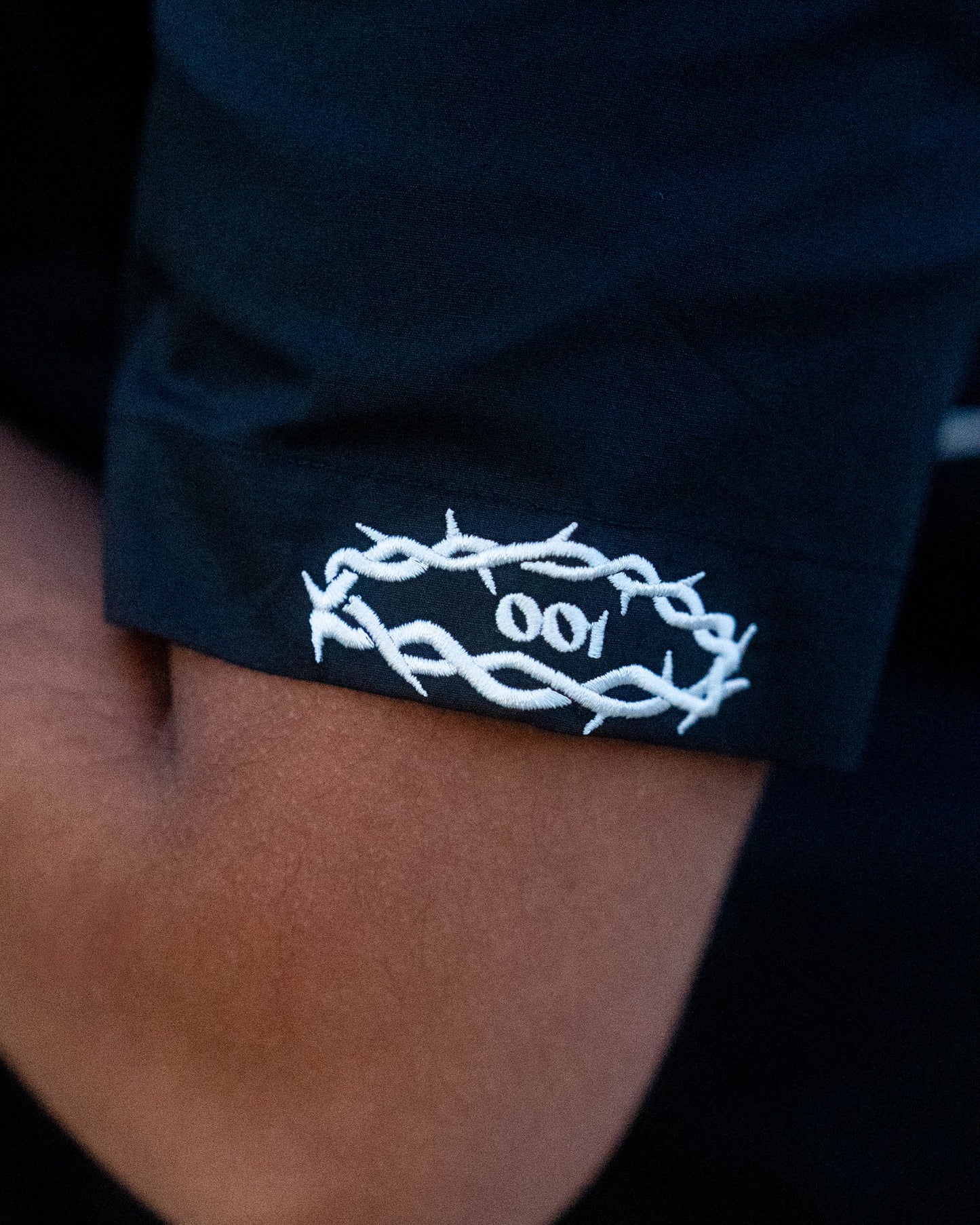 STILL UNASHAMED BUTTON UP - BLACK