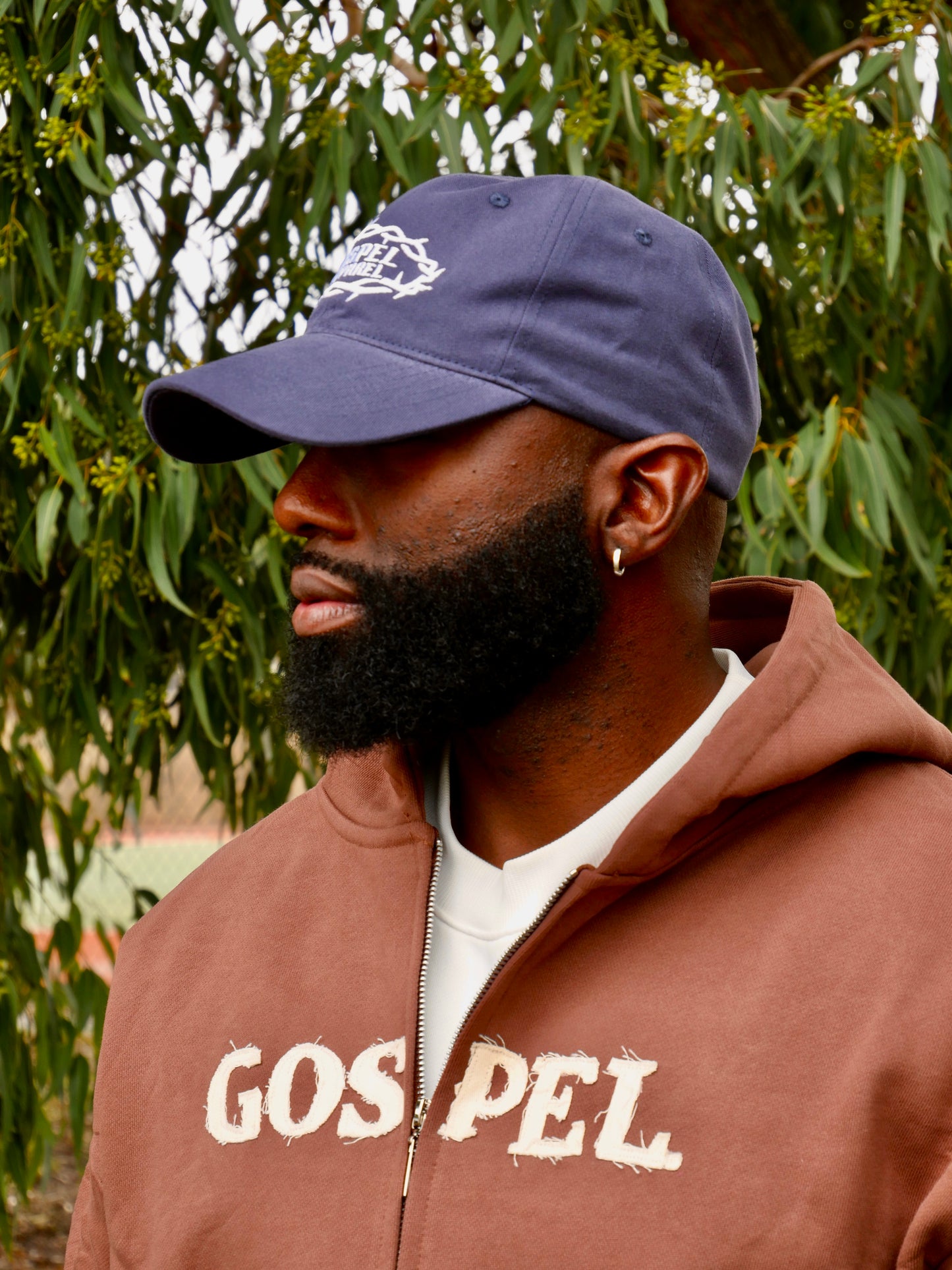 Navy Gospel Hat