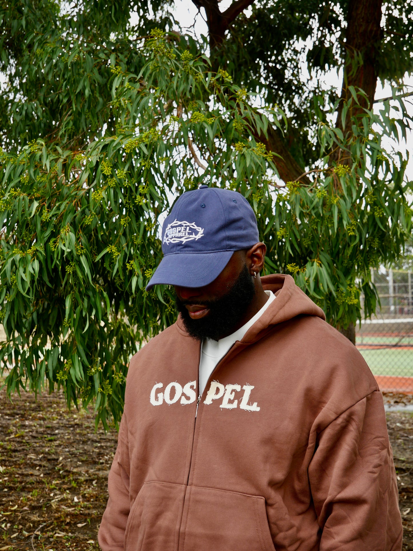 Navy Gospel Hat