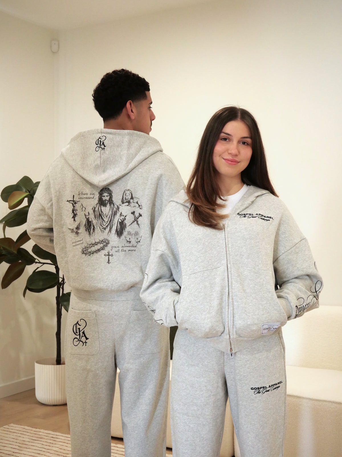 THE GREAT EXCHANGE GREY SWEATPANT
