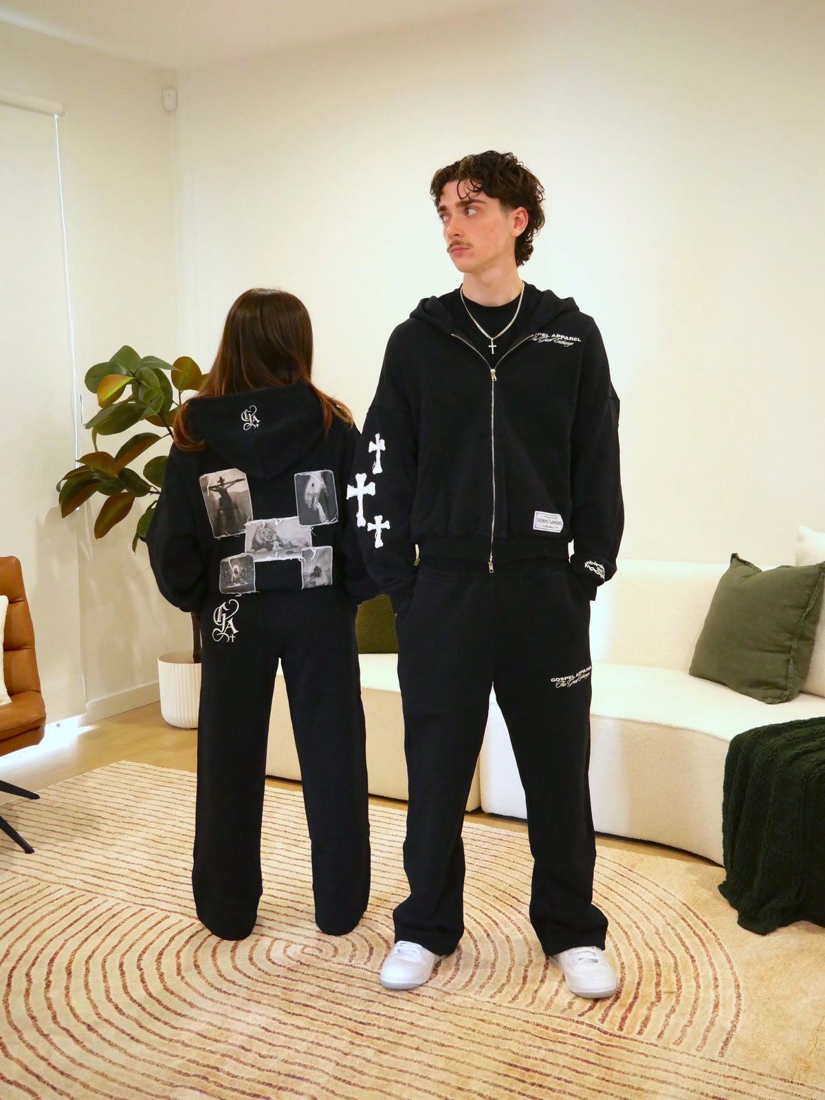 THE GREAT EXCHANGE BLACK SWEATPANT