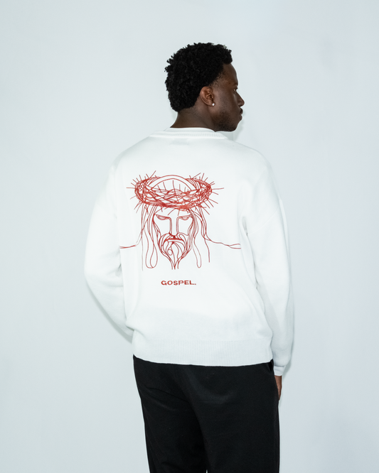 STILL UNASHAMED SWEATER - WHITE