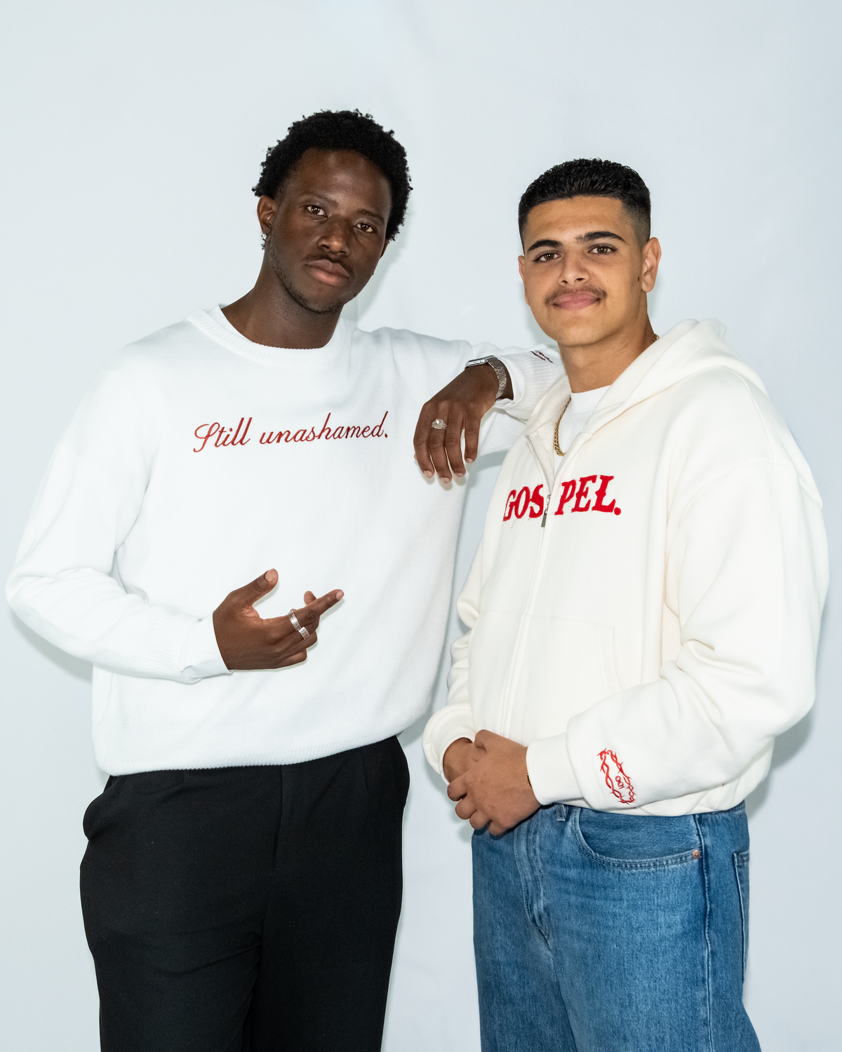 STILL UNASHAMED SWEATER - WHITE