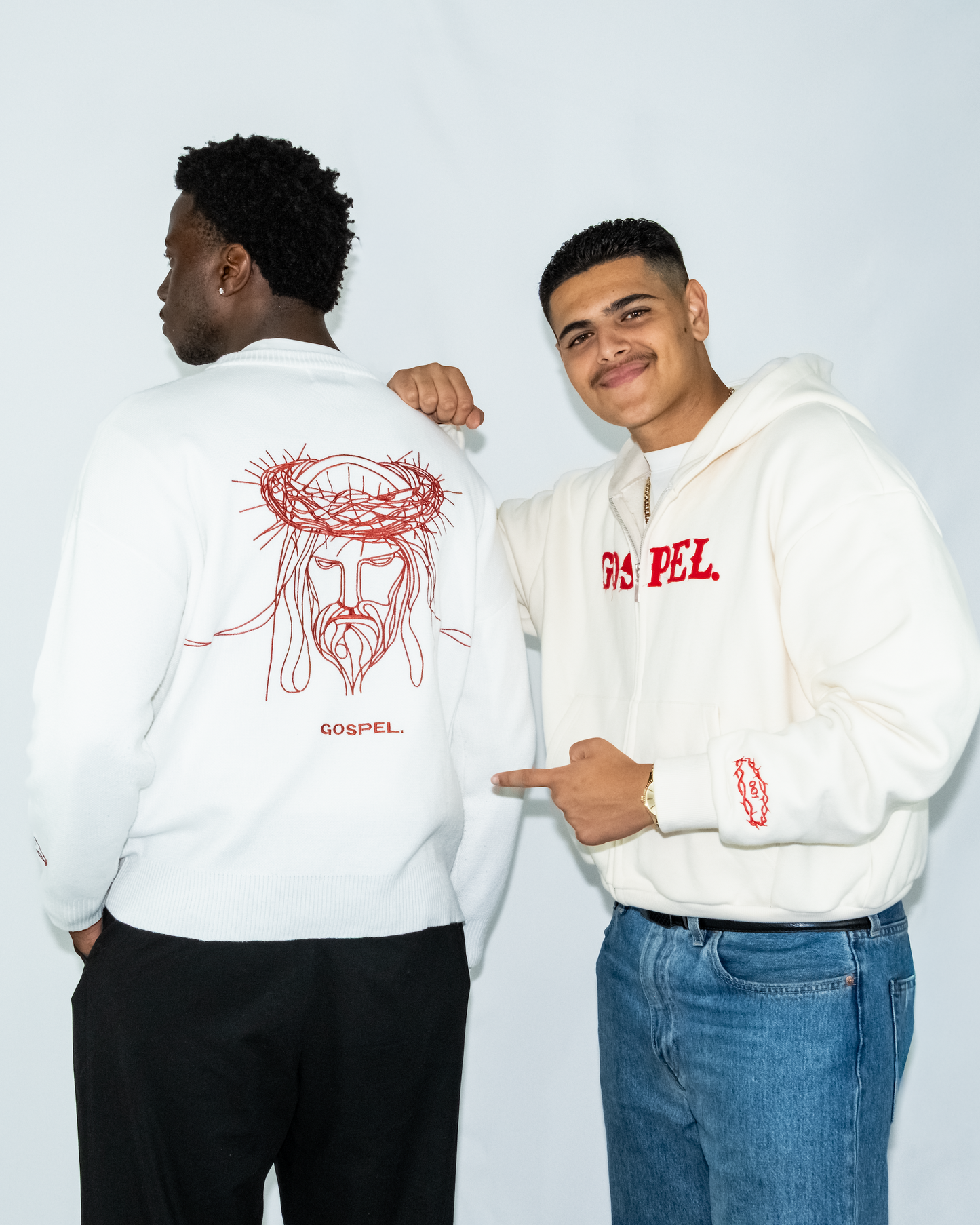 STILL UNASHAMED SWEATER - WHITE